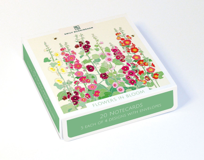 NOTECARD Square Theme Flowers In Bloom