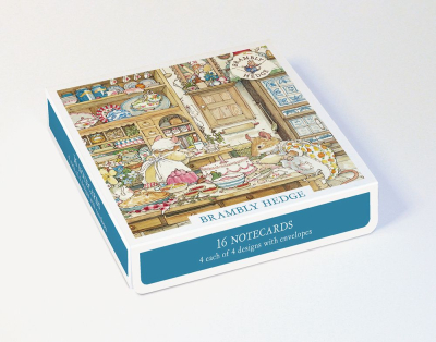 NOTECARD Square Theme Brambly Hedge