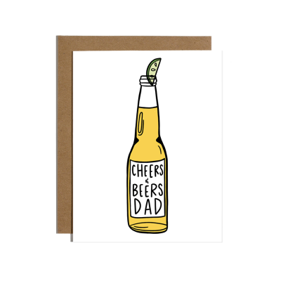 Dad Cheers Beers