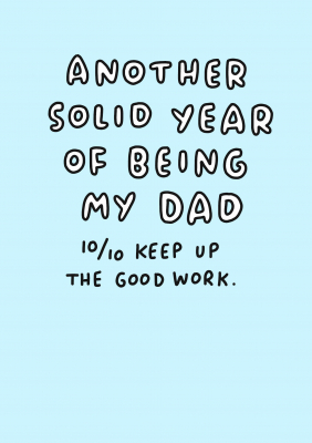 Dad Good Work