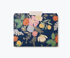Colette File Folder Set|Rifle Paper