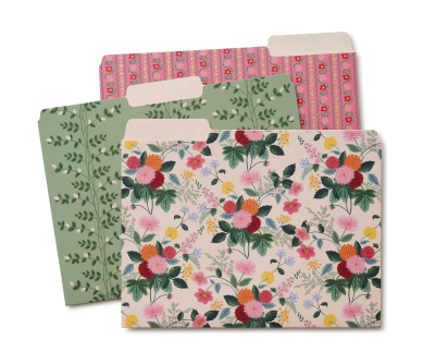 Dahlia File Folder Set|Rifle Paper