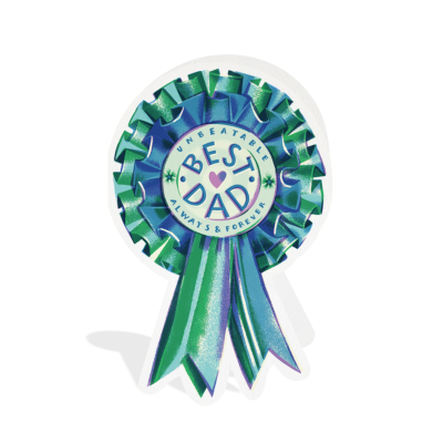 Best Dad Badge