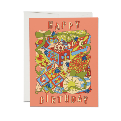 Birthday Bugs card|Red Cap Cards