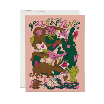 Valentine Buddies Card|Red Cap Cards