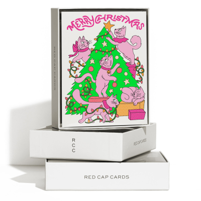 Kitty Chaos SPOT Holiday Boxed Set|Red Cap Cards