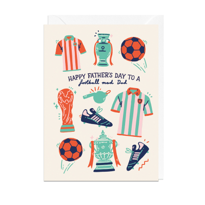 Happy Fathers Day Football Mad