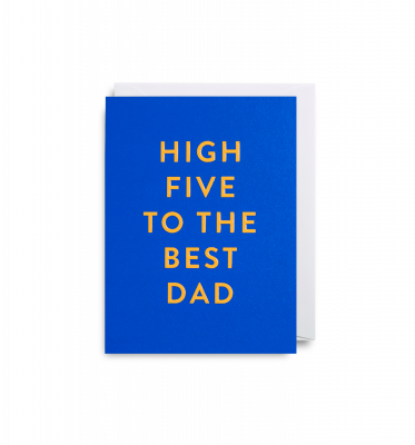MINI CARD High Five To The Best Dad Ever