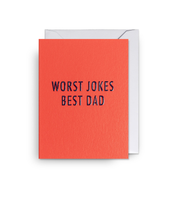 MINI CARD Worst Jokes Best Dad