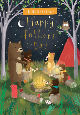Dad Camping