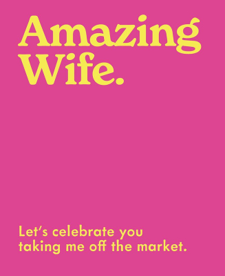 Amazing Wife Anniversary