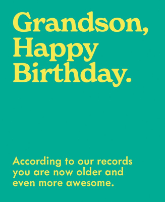 Awesome Grandson