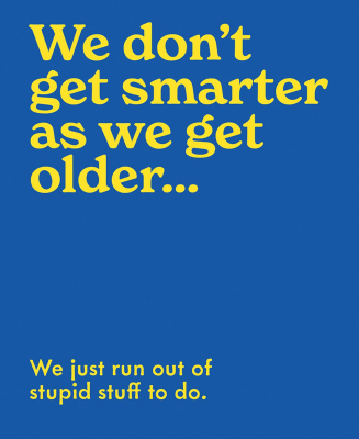 We Dont Get Smarter