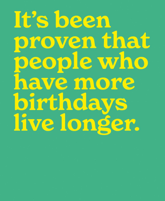 People Who Have More Birthdays