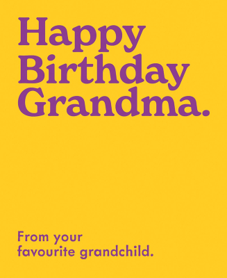 Grandma From Your Fave Grandchild