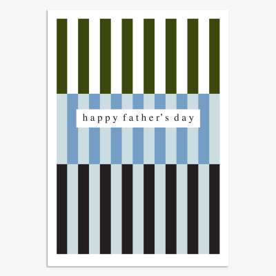 Happy Fathers Day Stripes