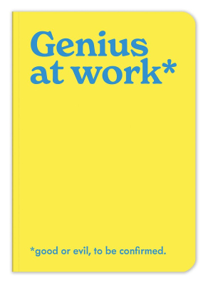 NOTEBOOK A5 Genius At Work