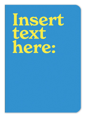 NOTEBOOK A5 Insert Text Here