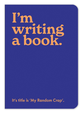 NOTEBOOK A5 Im Writing A Book