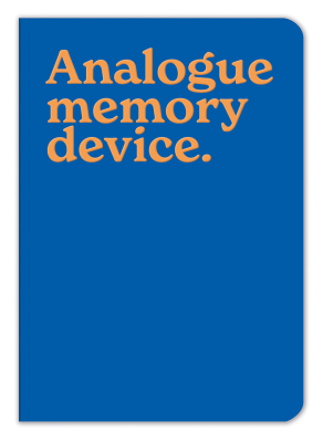 NOTEBOOK A5 Analogue Memory Device