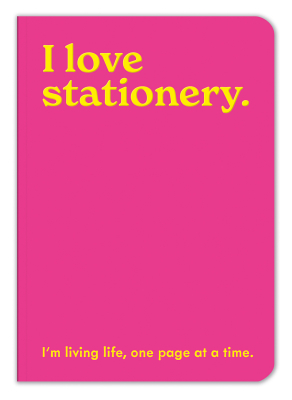 NOTEBOOK A5 I Love Stationery