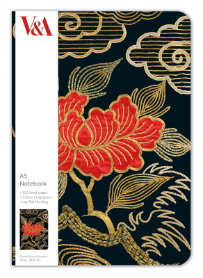 NOTEBOOK A5 Kimono Flower