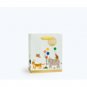 Party Animals Medium Gift Bag|Rifle Paper