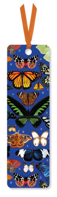 BOOKMARK Butterflies Blue