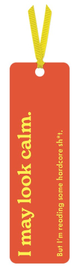 BOOKMARK I May Look Calm