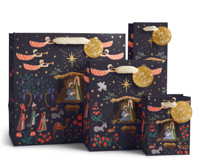 Nativity Medium Gift Bag|Rifle Paper