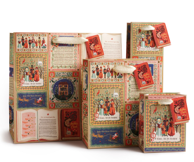 Christmas Carols Large Gift Bag|Rifle Paper