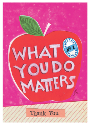 What You Do Matters
