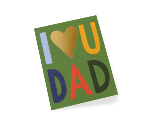 I Love You Dad Card|Rifle Paper