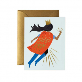 Super Mom Blue Card|Rifle Paper
