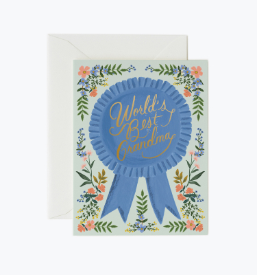 World's Best Grandma Card|Rifle Paper
