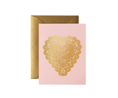 Doily Valentine Card|Rifle Paper