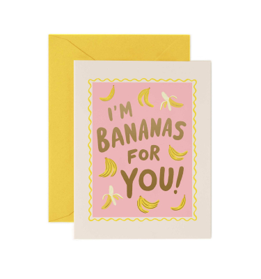 Bananas For You Card|Rifle Paper