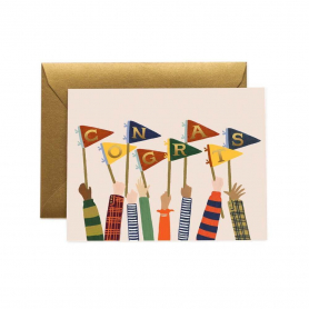 Congrats Pennants Card|Rifle Paper
