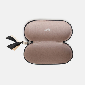Multi Flower Charcoal Zip Glasses Case|Caroline Gardner