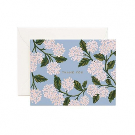 Hydrangea Thank You Card|Rifle Paper
