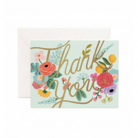 Mint Garden Thank You Card|Rifle Paper