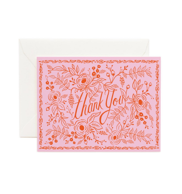 Boxed Set of Ros&eacute; Thank You Cards|Rifle Paper