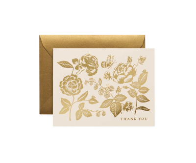 Boxed Set of English Rose Thank You Cards|Rifle Paper