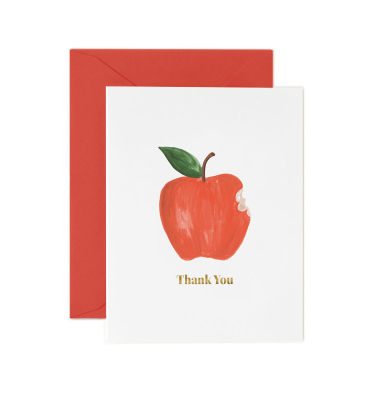 Boxed Set Of Apple Thank You Cards|Rifle Paper