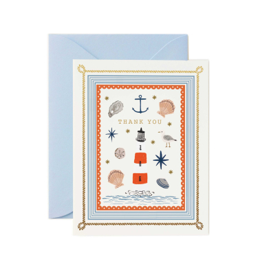 Seaside Thank You Card|Rifle Paper