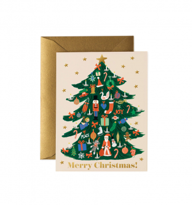 Trimmed Tree Card|Rifle Paper