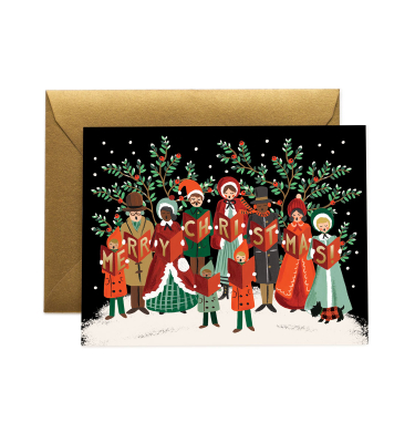 Christmas Carolers Card|Rifle Paper