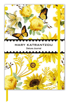 JOURNAL Deluxe Yellow Butterflies