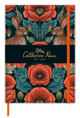 JOURNAL Deluxe Poppy Red