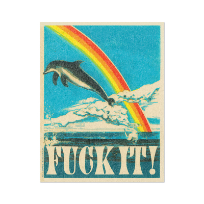 Dolphin sticker|Red Cap Cards